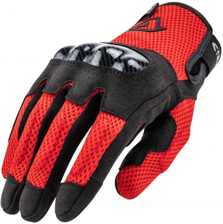 Acerbis Ramsey My Vented Motorrad Handschuhe (Red,3XL)