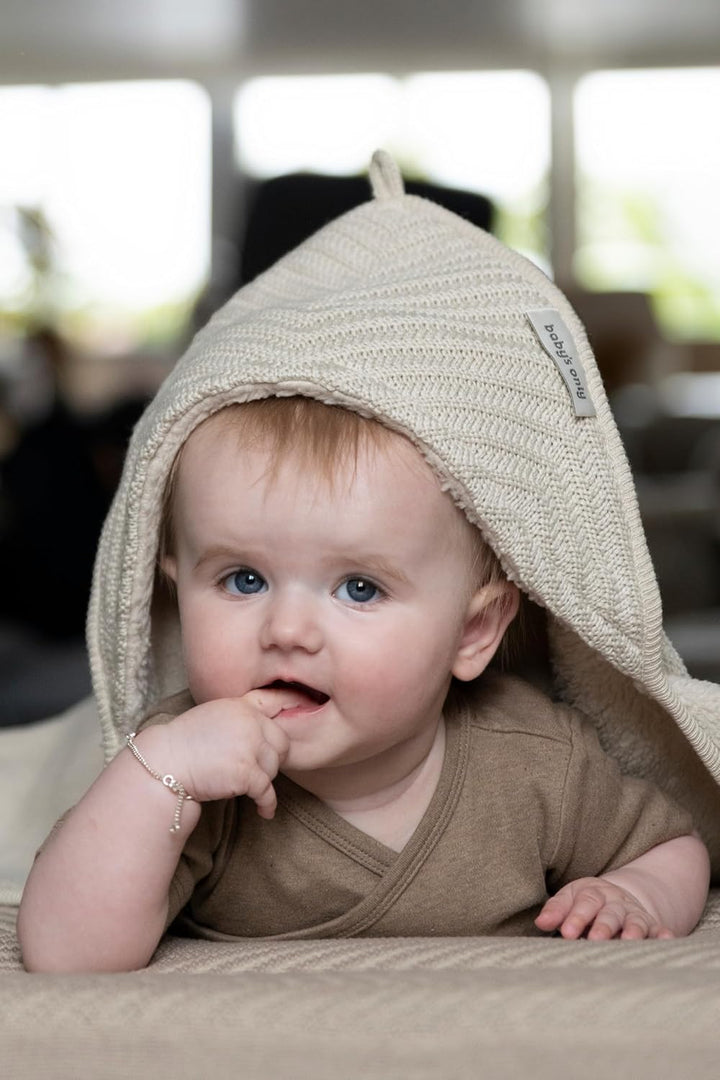 Baby's Only - Baby Kapuzendecke Grace - 75x75 cm - Einschlagdecke Babyschale - Maxi Cosi Decke - für