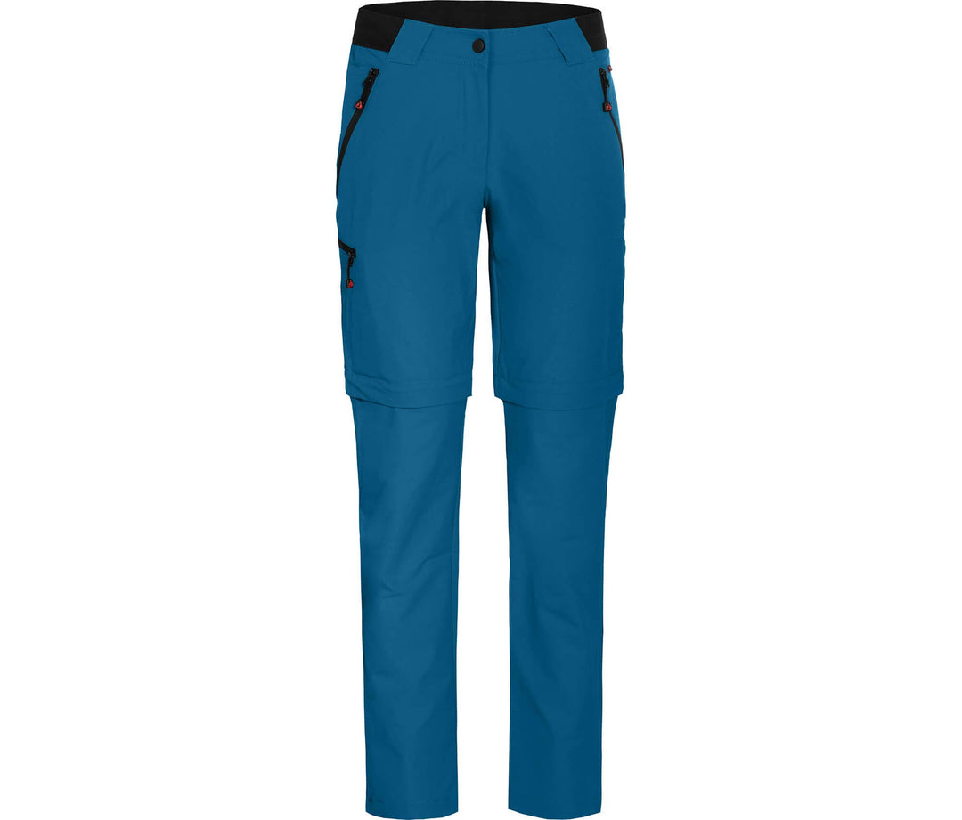 Bergson Damen Zipp-Off Hose VIDAA Comfort - Bermuda Zipp Off - leicht - bielastisch - bequem - strap