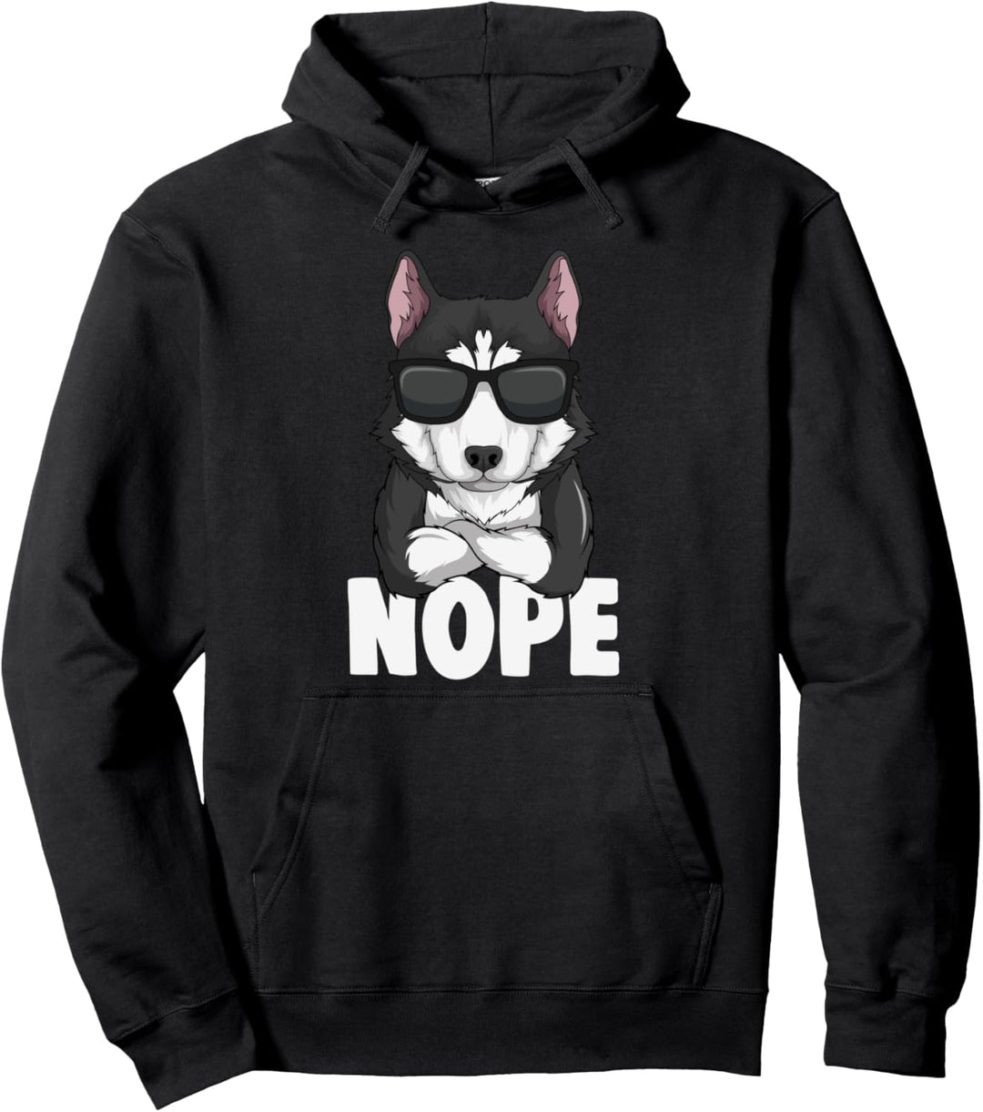 Husky Hunde Frauchen Herrchen Pullover Hoodie