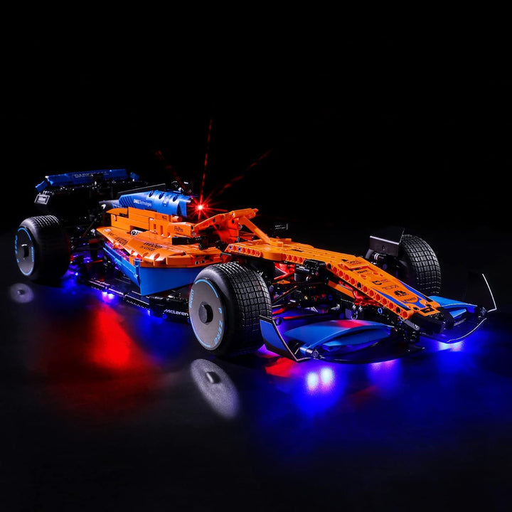 YEABRICKS LED Licht für Lego-42141 Technic McLaren Formula 1 Race Car Bausteine Modell (Lego Set Nic