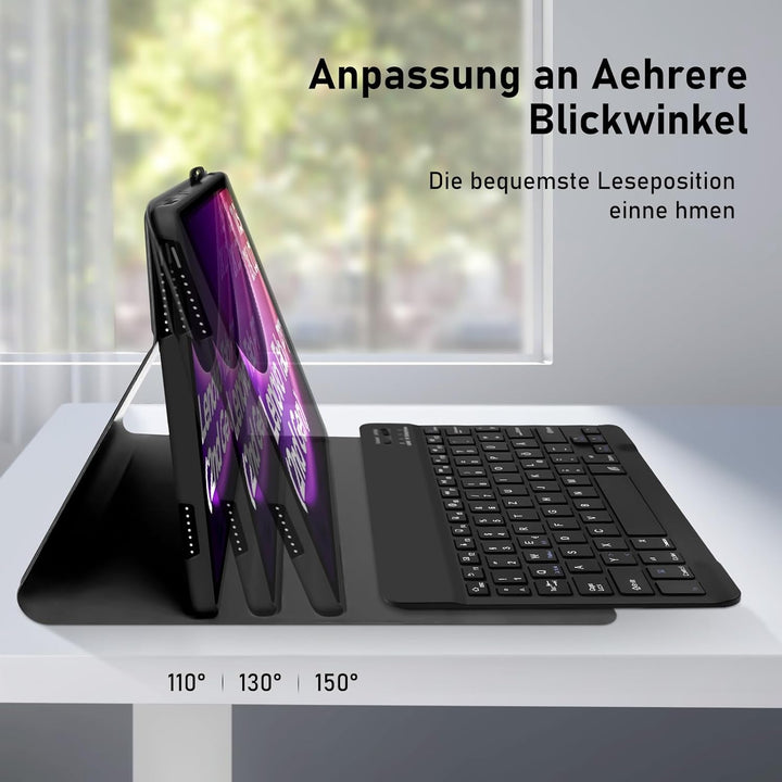 Hülle mit Tastatur für Lenovo Tab P11 (2nd Gen) 11,5 Zoll TB350FU/TB350XU - (Deutsches) Tastatur Hül