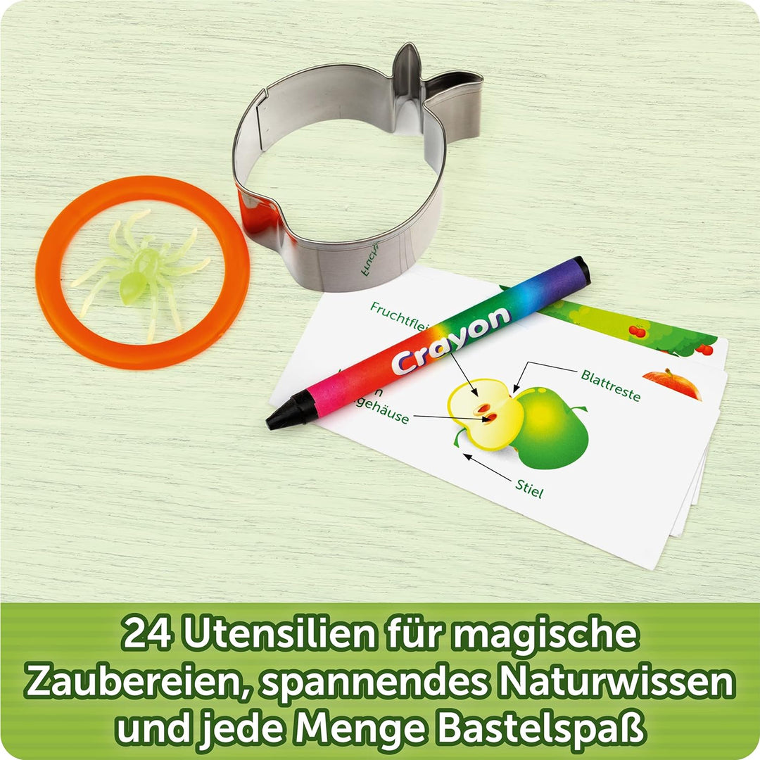 FRANZIS 67202 - Adventskalender Petronella Apfelmus - Experimente und Zaubertricks, 24 spannende Ver