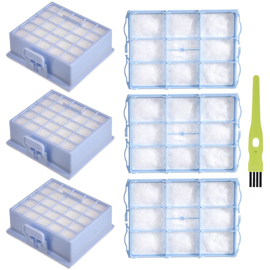 Ersetzt 3x HEPA Filter+3x Motorschutzfilter für Siemens VS06G VS06B VS06C VSZ3 (Z3.0) Serie VSZ31423