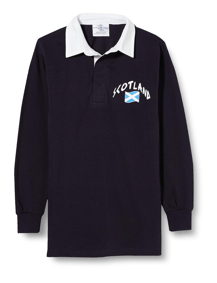 Unisex Kinder Polo Rugby Ecosse Enfant Ls Rugby-Polo-Shirt für Kinder von LS FR : L (Taille Fabrican
