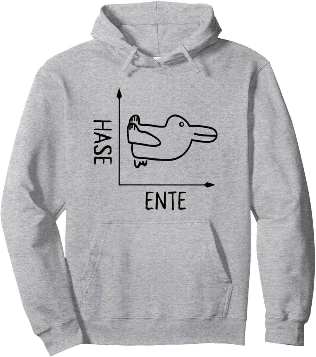 Wittgensteins Hasen-Ente - Philosophie Illusion Pullover Hoodie