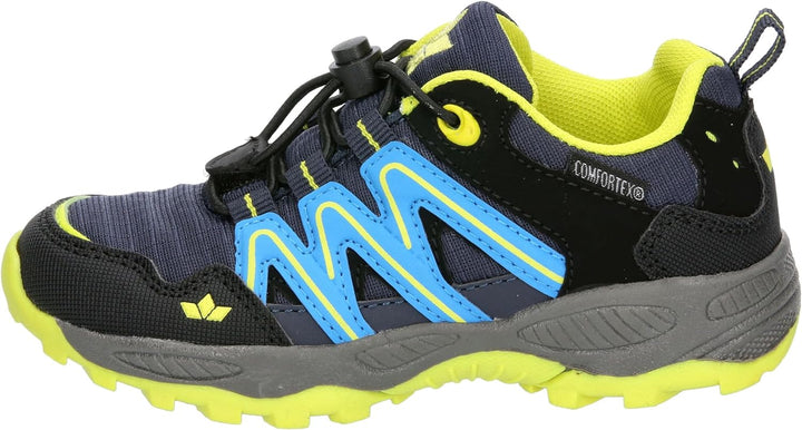 Lico Jungen Leander Trekkingsschuhe, Marine Blau Lemon