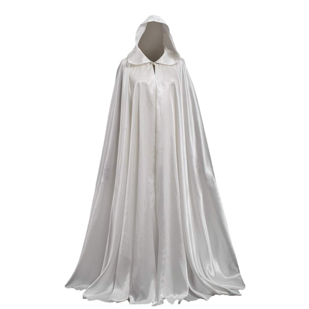 GRACEART Damen Cape Umhang Mit Kapuze Mittelalter Mantel Lang Halloween kostüm Für Hochzeit Braut Ab