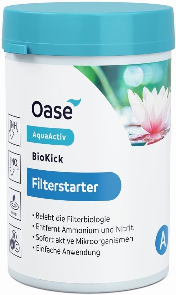 Wacredo Wartungspaket für Oase Biosmart 14000/16000 - Schwammset Philips Lampe Filterstarter Komplet