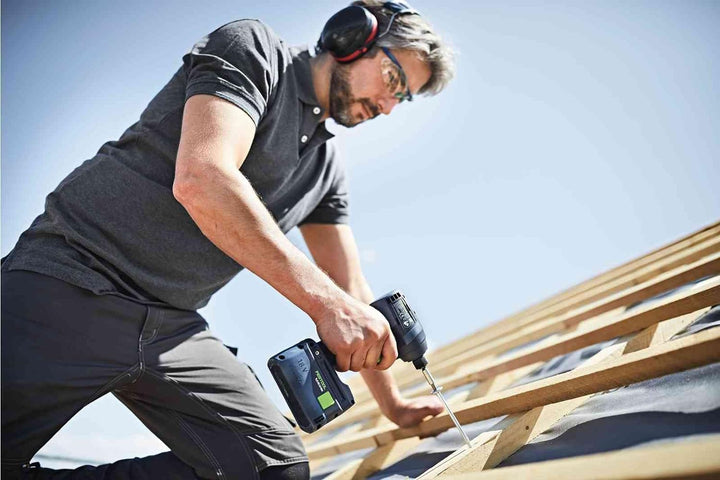 Festool Schrauber- und Bohrer-Set TID 18 HPC 4,0 I-Set T18 (mit TID 18, T 18+3, Akkupacks BP 18 Li 4