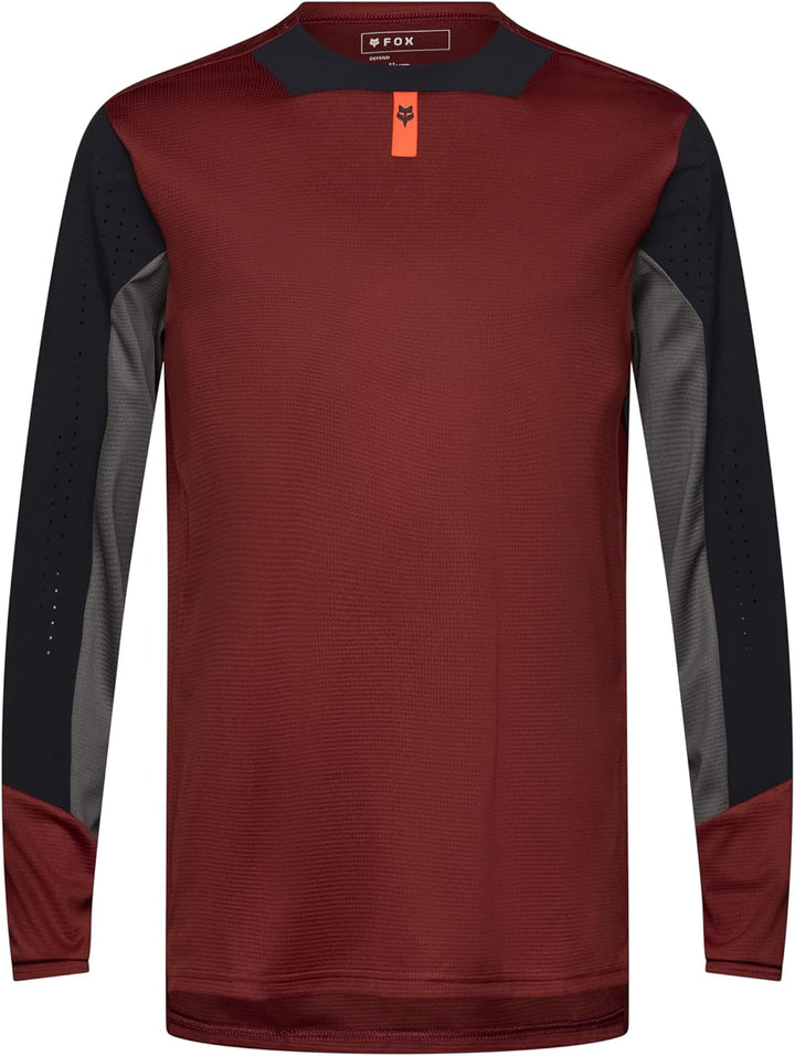 Fox Racing Herren Jersey Defend LS Trikot S Rost, S Rost
