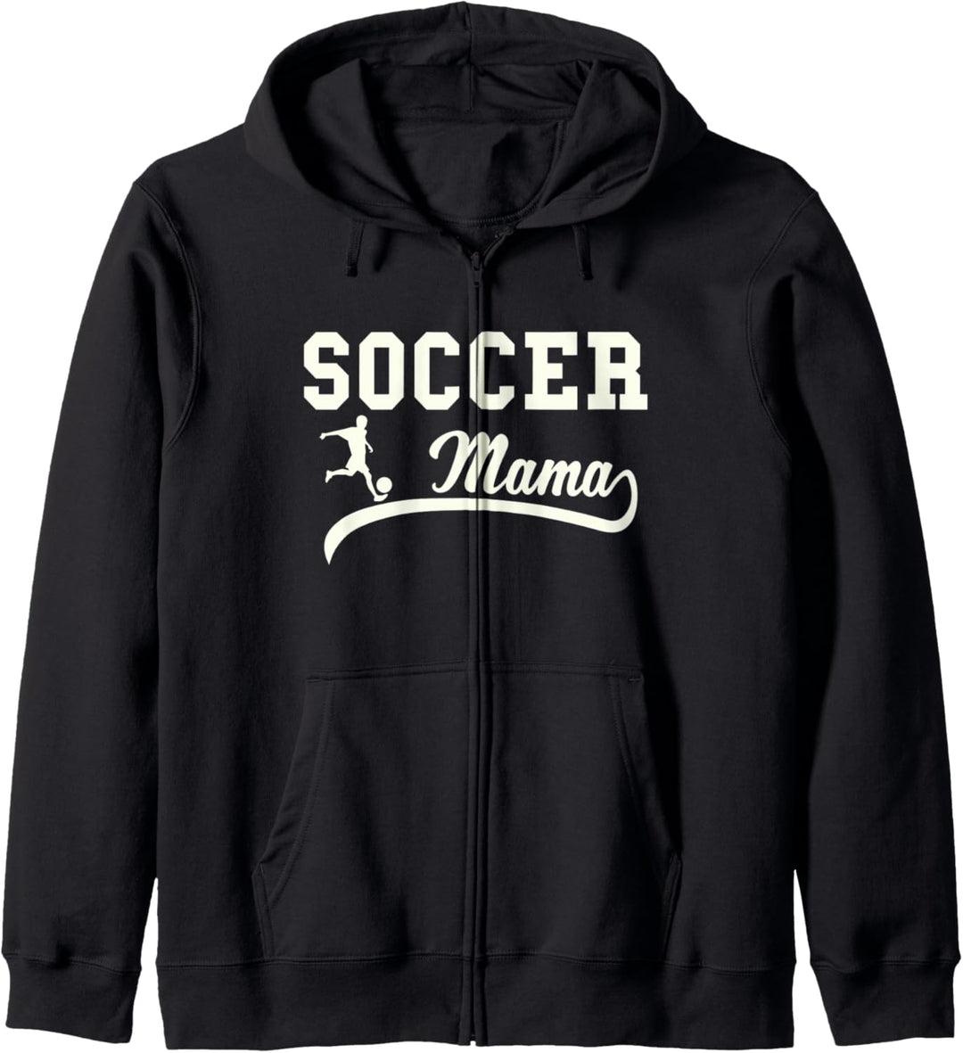 Funny Soccer Mama Produkt Geschenk Stolz Fussball Mama Design Kapuzenjacke