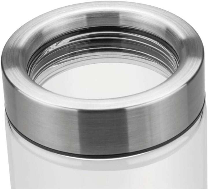 Tramontina Vorratsglas, Ø 10 cm, 1,8 l, Edelstahldeckel, Glas, Transparent, 61227-050, 1,8 Liter, 1,