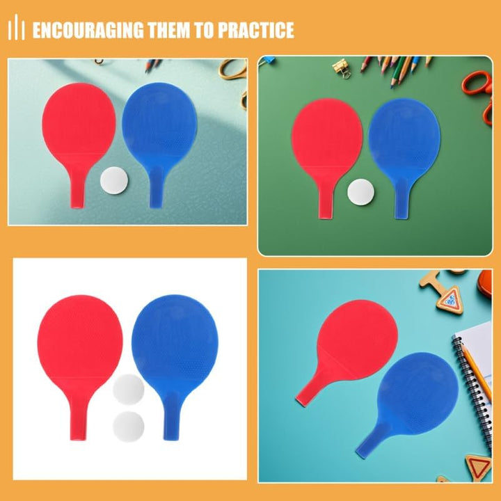 HEMOTON 8 Stück Pong Schläger Mini Tischtennis Tischtennisschläger Tennisschläger Tischtennistrainer