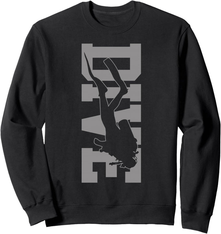 Taucher Geschenk DIVE Tauchen Sweatshirt