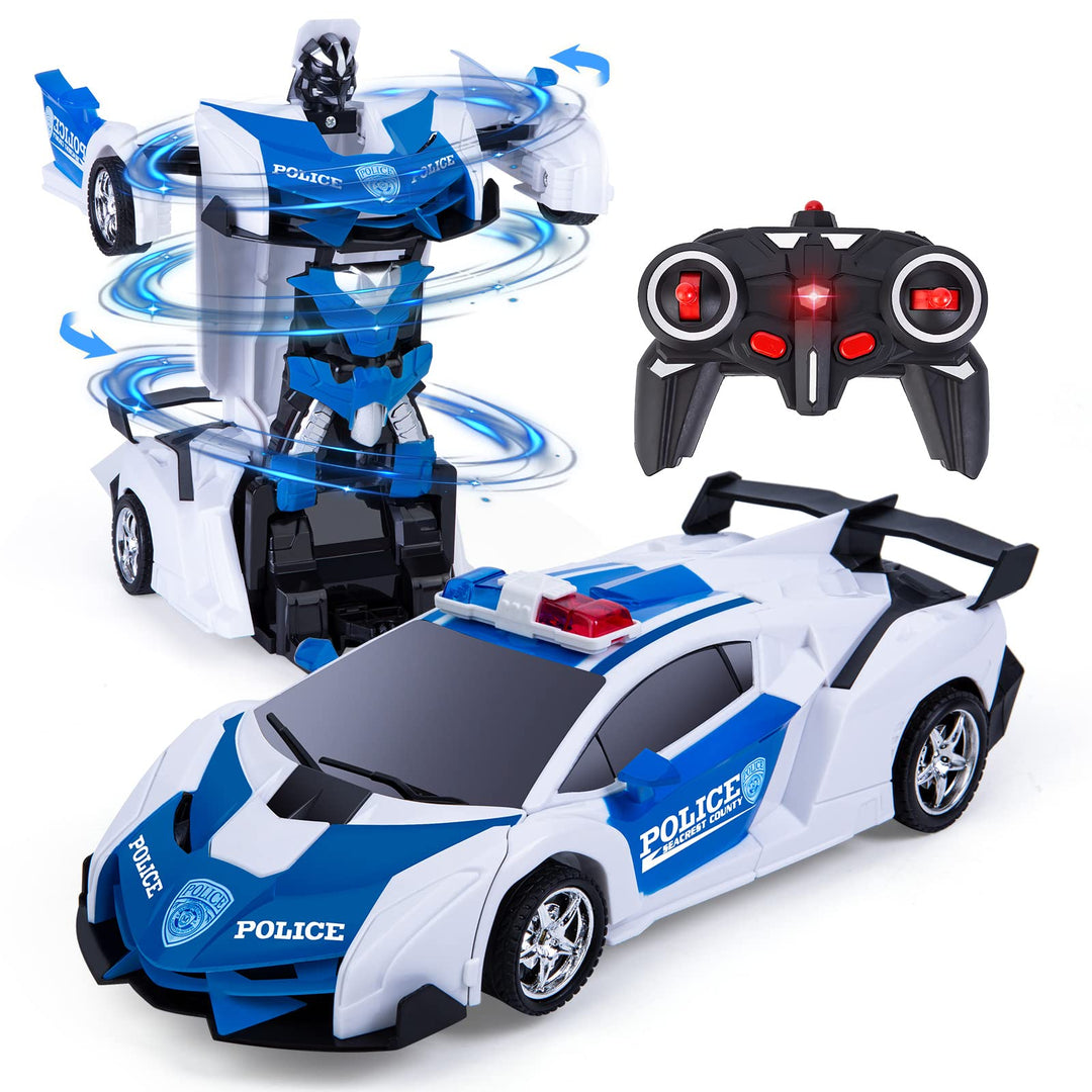 Transformator Spielzeug Verformung RC Auto Ferngesteuertes Auto Roboter Spielzeug für Kinder Jungen