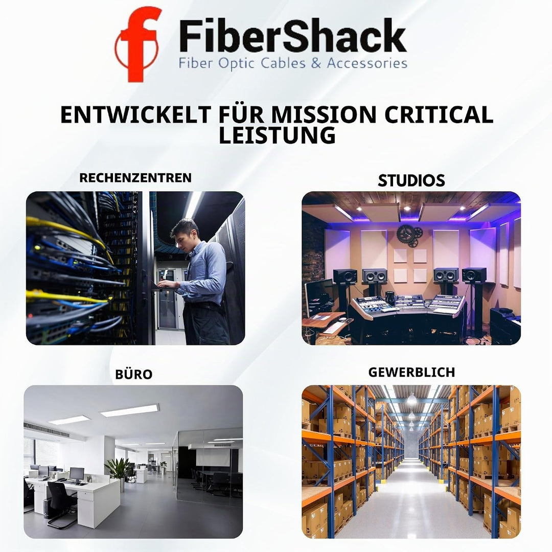 Fibershack LC-Glasfaser-Staubkappen, 200 x 1,25 mm LC-Faser-Staubkappen in einem Schnappverschluss-G