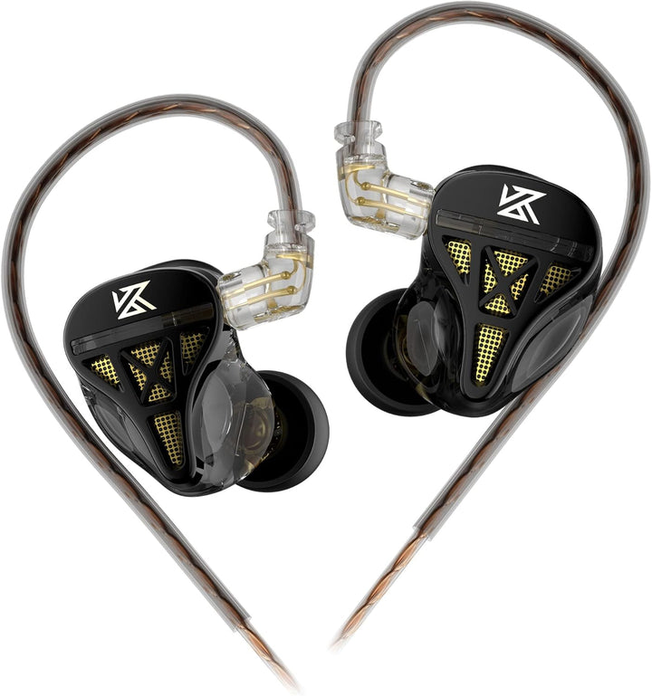 KZ DQS HiFi-In-Ear-Monitore, dynamischer Treiber, hochpräzise Schwingspulen-In-Ear-Kopfhörer IEM mit