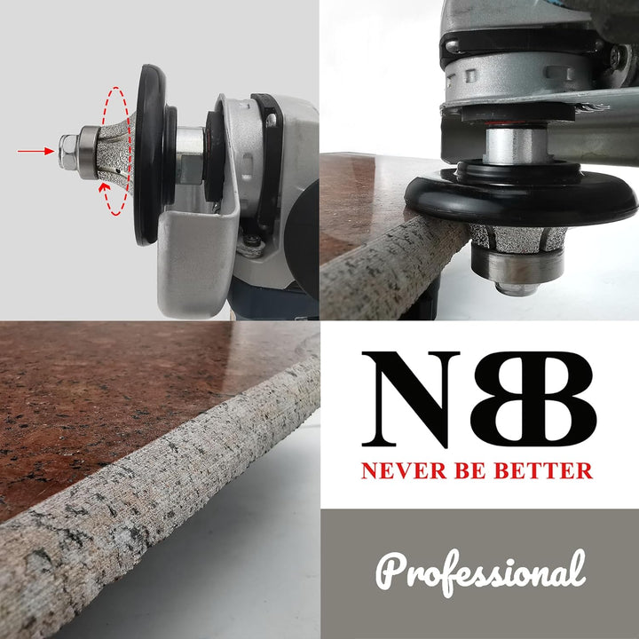 NBB Diamant-Profilscheibe Diamantfräser Fräsbohrer Trennreibahle Profilierungs-Bit für Porzellan Fli