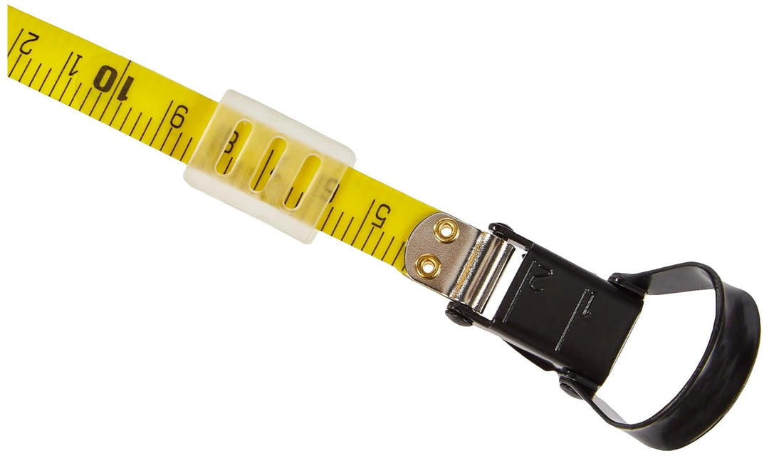Stanley Rahmenbandmass Power Winder Fiberglas (60 m Länge, ergonomisch, Genauigkeitsklasse III) 2-34
