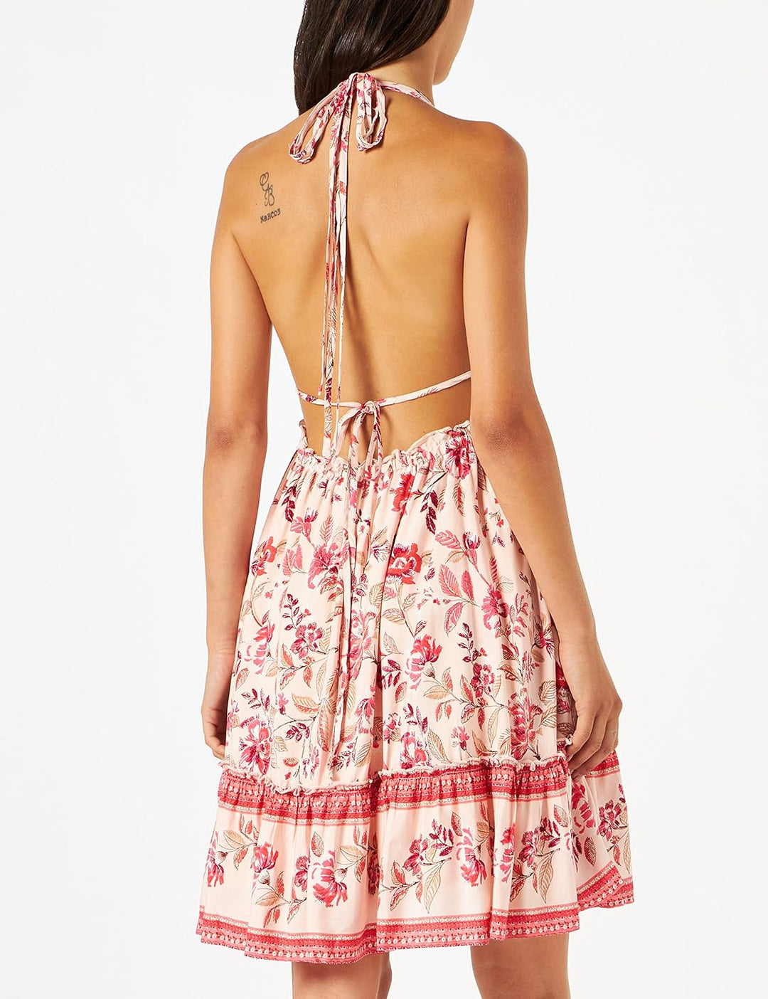 IZIA Damen Gaya-Sommerkleid Kleid S Rosa, S Rosa