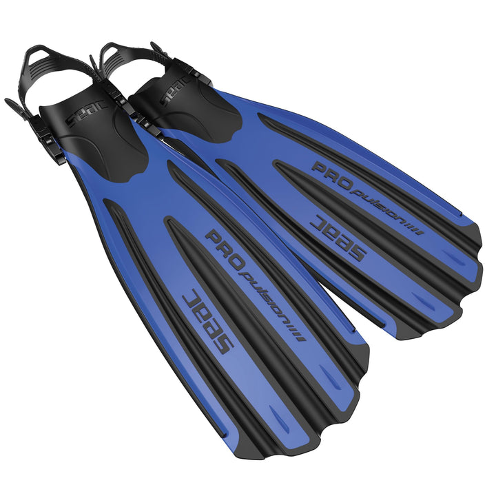 Seac Propulsion, Tauchflossen mit verstellbarem Riemen blau 40/42, blau 40/42