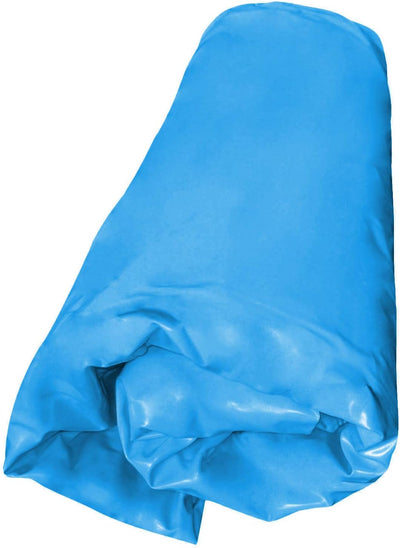 Summer Fun Poolfolie Ersatzfolie Achtformbecken 540x350x150cm - Dicke 0,6mm - Einhängebiese - blau