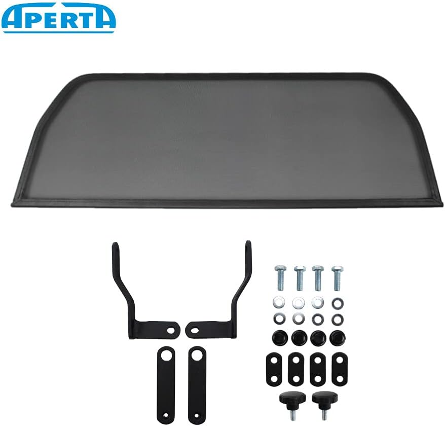 Aperta Windschott passend für Toyota Paseo 100% Passgenau OEM Qualität Schwarz Windstop Windabweiser