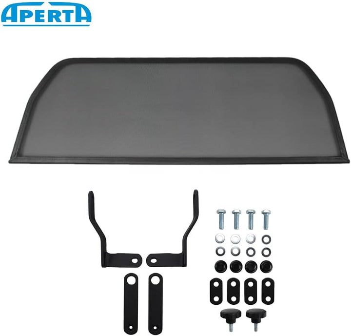 Aperta Windschott passend für Toyota Paseo 100% Passgenau OEM Qualität Schwarz Windstop Windabweiser