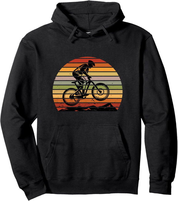 Vintage MTB Mountainbike Biker Fahrrad Radsport Geschenk Pullover Hoodie