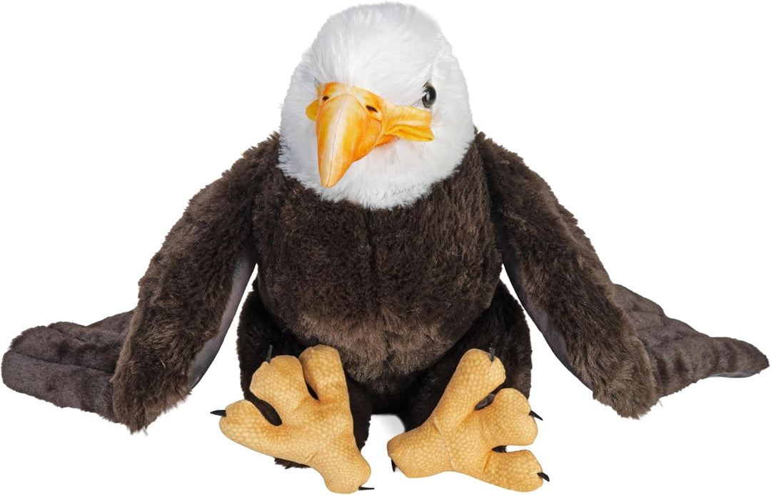 Wild Republic Artist Collection Weisskopfseeadler, Geschenk für Kinder, 38 cm, Plüschtier, Füllmater