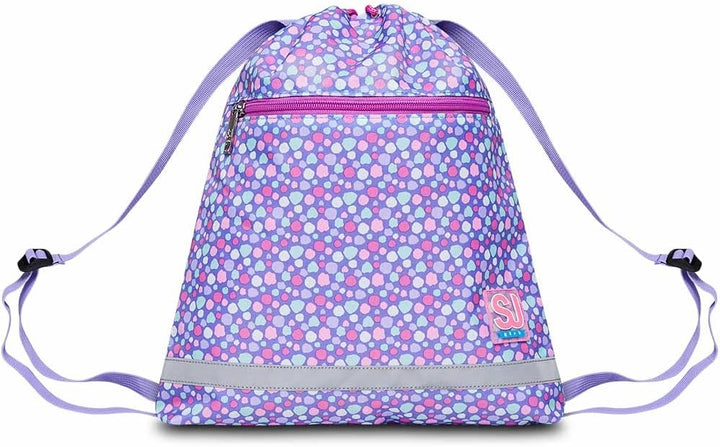 SJ Schulranzen Set 4-teilig Ergonomischer Schulrucksack, Ultraleichte Schultasche, 22 LT, ab 1. Klas
