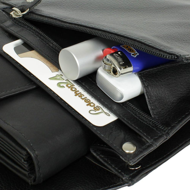 XXL Profi Holster Halfter ECHT Leder KELLNERHOLSTER Gastronomie KELLNERTASCHE GÜRTELTASCHE KELLNERHA