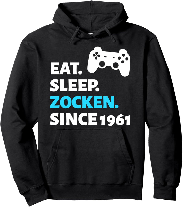 63. Geburtstag Mann Frau 63 Jahre 1961 Deko Lustig Geschen Pullover Hoodie