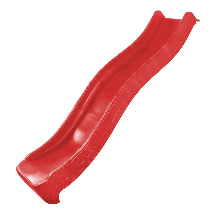 AXI Sky220 Rutsche mit Wasseranschluss Rot - 220 cm | Anbau Element für Kinder Spielturm/Spielhaus/S