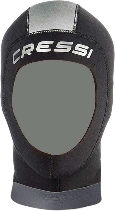 Cressi Standard 3mm Wetsuit Hood - Black M/3-4 Schwarz, M/3-4 Schwarz