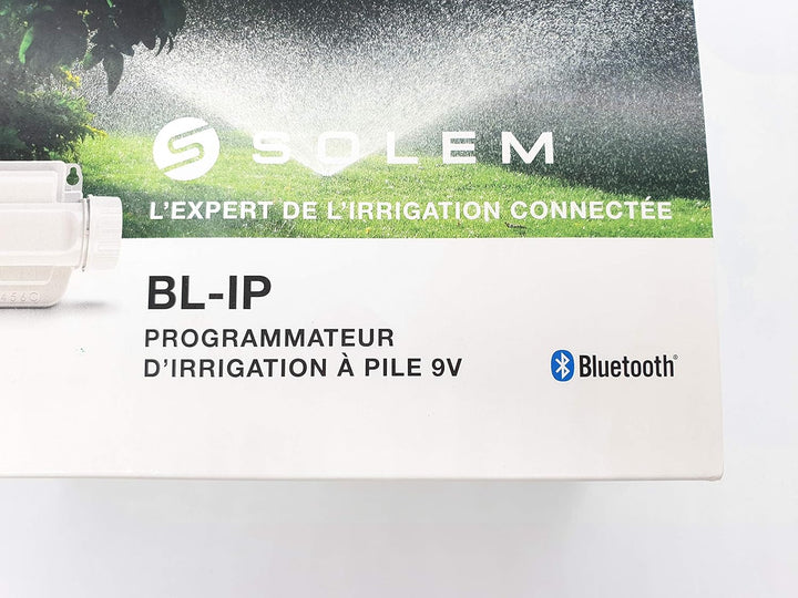 Bewässerungs-Programmierer, 9 V, Modell BL IP4, mit Bluetooth-Reichweite bis zu 10 Meter, wasserdich