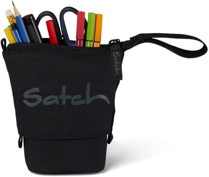 Satch Pack Pencil Slider Light Edition Schulrucksack Set 3tlg. inkl. Sportbeutel (Blackjack), Blackj