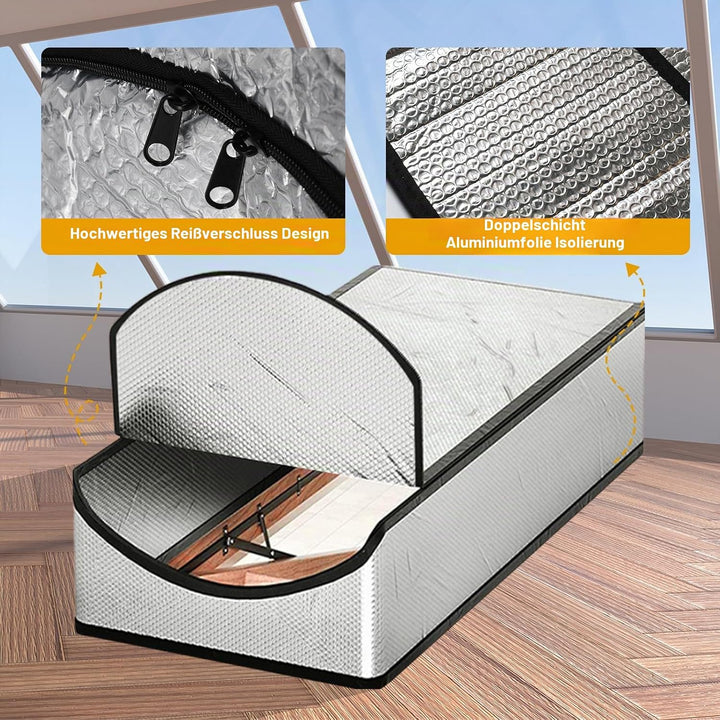 Dachboden-Treppen-Isolierabdeckung – Premium-Energiesparende Dachboden-Treppenleiter, Isolator zum H