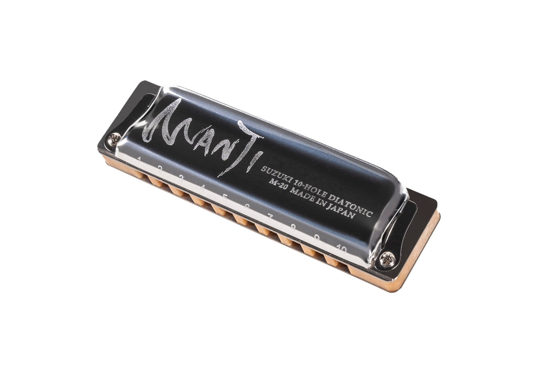 Suzuki Manji (M-20) Diatonic Harmonica in G, G