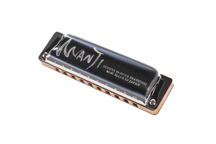 Suzuki Manji (M-20) Diatonic Harmonica in D, mehrfarbig, D
