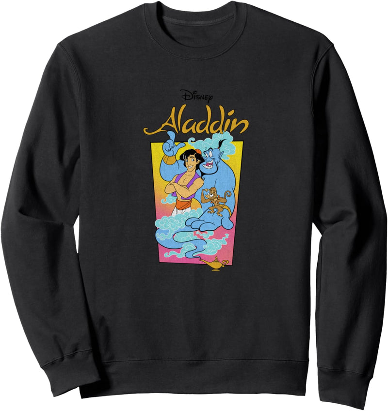 Disney Aladdin Genie Abu Poster Sweatshirt