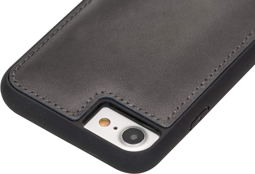 Solo Pelle iPhone SE 2020 - SE 2022 SE 3 Case Lederhülle Ledertasche Backcover Flex aus echtem Leder