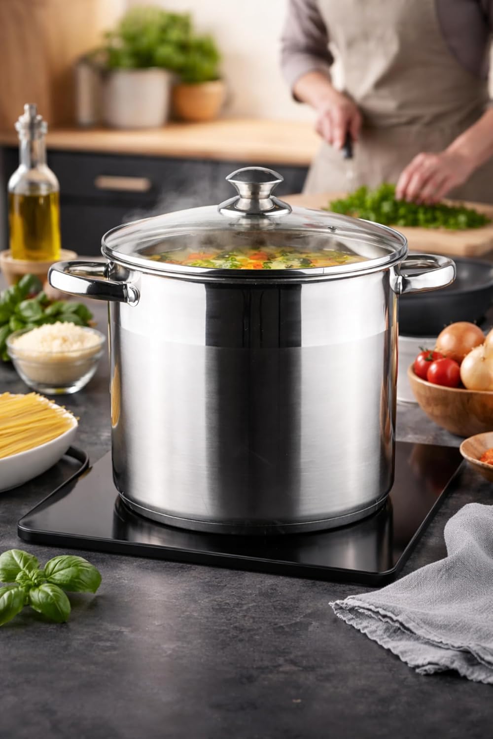 HI 10 Liter Universal-Kochtopf Grossraumtopf