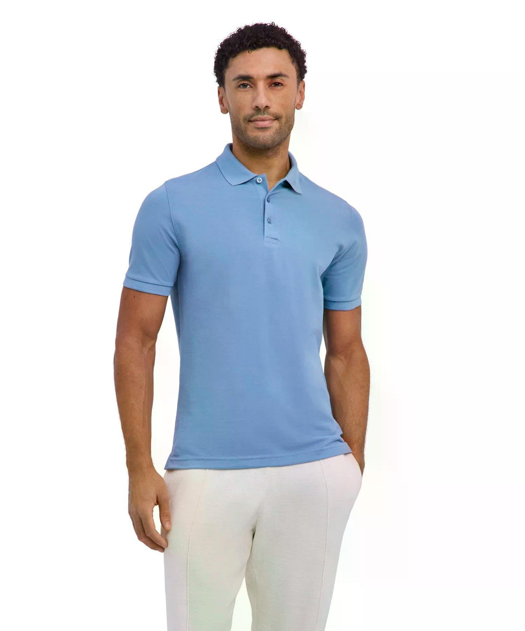 FALKE Herren Basic Polo Shirt Piqué Poloshirt weich hautfreundlich bequem sehr leicht atmungsaktive
