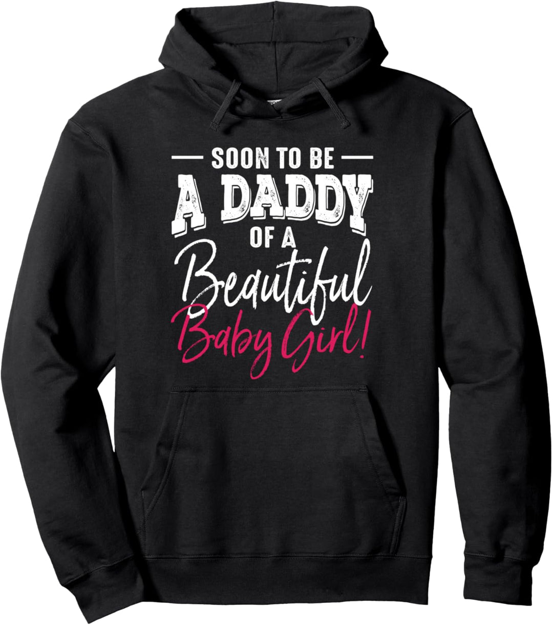 Bald Vater, Baby, Mädchen, das Vater wird Pullover Hoodie