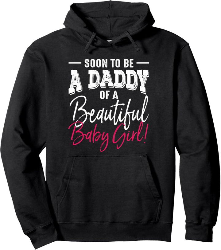 Bald Vater, Baby, Mädchen, das Vater wird Pullover Hoodie