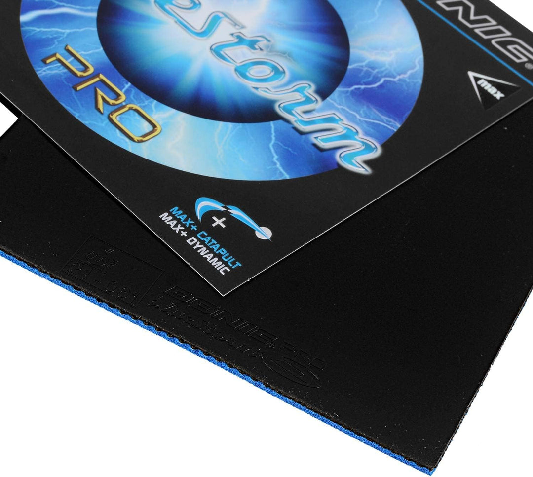 Donic Belag Bluestorm Pro Schwarz 2,3 mm, Schwarz 2,3 mm