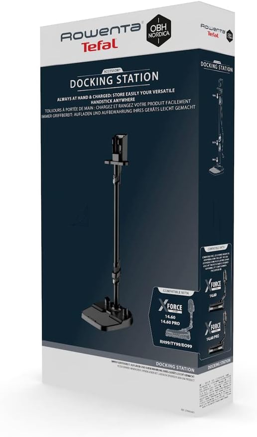Rowenta ZR905003 X-Force | für alle X-Force Flex 14.60 RH99xx Modelle Docking Station | schnelle Rei