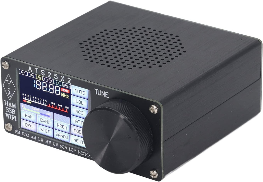 Oumefar Full Band Radio Receiver DSP Shortwave Multi Modes mit Spectrum Scanning ATS25X2 FM LW Porta